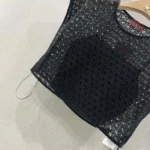 Gucci Women GG Macramé Top 836976ZAS8C1000