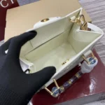 Gucci Women Gucci Diana Small Tote Bag-White ‎832936AAEVS