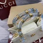 Gucci Women Gucci Diana Small Tote Bag-White ‎832936AAEVS