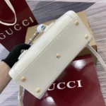 Gucci Women Gucci Diana Small Tote Bag-White ‎832936AAEVS