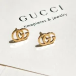 Gucci Women Gucci Interlocking Stud Earrings ‎748543