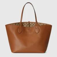 Gucci Women Gucci Totissima Large Reversible Tote Bag-Brown 839112AAFEQ (1)
