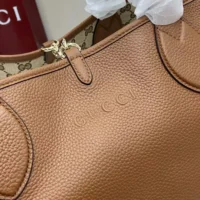 Gucci Women Gucci Totissima Large Reversible Tote Bag-Brown 839112AAFEQ (1)