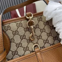 Gucci Women Gucci Totissima Large Reversible Tote Bag-Brown 839112AAFEQ (1)