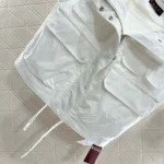 Gucci Women Light Cotton Canvas Gilet with Embroidery 826617 Z8B1S