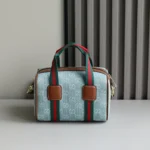 Gucci Women Mini Gg Handbag-Blue ‎859975FAFTZ8661