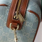 Gucci Women Mini Gg Handbag-Blue ‎859975FAFTZ8661