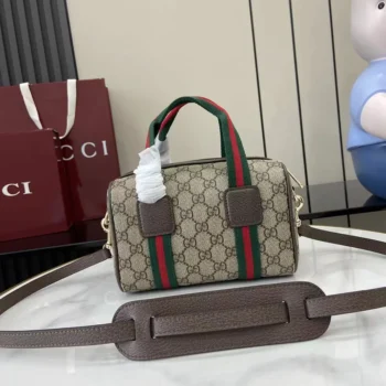 Gucci Women Mini Gg Handbag-Brown 859975FACHL8844