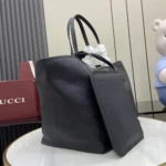 Gucci Women Totissima Large Reversible Tote Bag-Black 839112AAFEQ