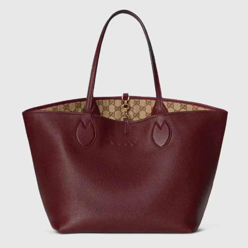 Gucci Women Totissima Large Reversible Tote Bag-Maroon ‎839112AAFEQ
