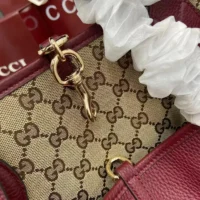 Gucci Women Totissima Large Reversible Tote Bag-Maroon ‎839112AAFEQ (1)