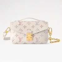 Louis Vuitton LV Pochette Métis East West Embossed Grained Cowhide Leather M25682