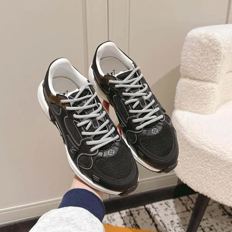 Louis Vuitton LV Unisex LV Olympia Sneaker-Black 1AHOFD
