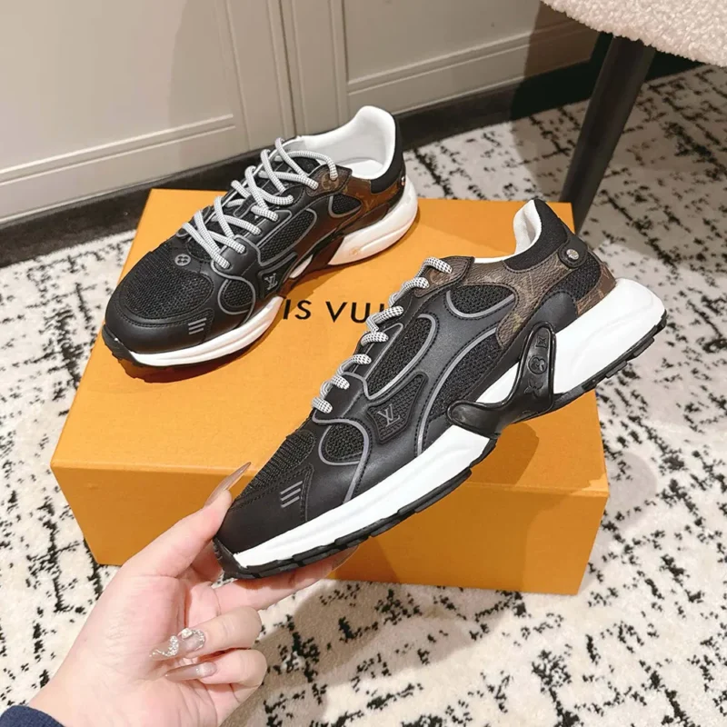 Louis Vuitton LV Unisex LV Olympia Sneaker-Black 1AHOFD