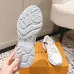 Louis Vuitton LV Unisex LV Olympia Sneaker-White 1AHOEX