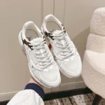 Louis Vuitton LV Unisex LV Olympia Sneaker-White 1AHOEX
