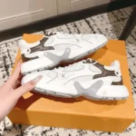 Louis Vuitton LV Unisex LV Olympia Sneaker-White 1AHOEX