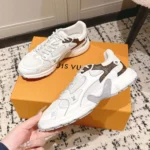 Louis Vuitton LV Unisex LV Olympia Sneaker-White 1AHOEX
