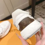 Louis Vuitton LV Unisex LV Olympia Sneaker-White 1AHOEX