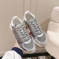Louis Vuitton LV Unisex Olympia Sneaker-Purple 1AHOM6 (1)