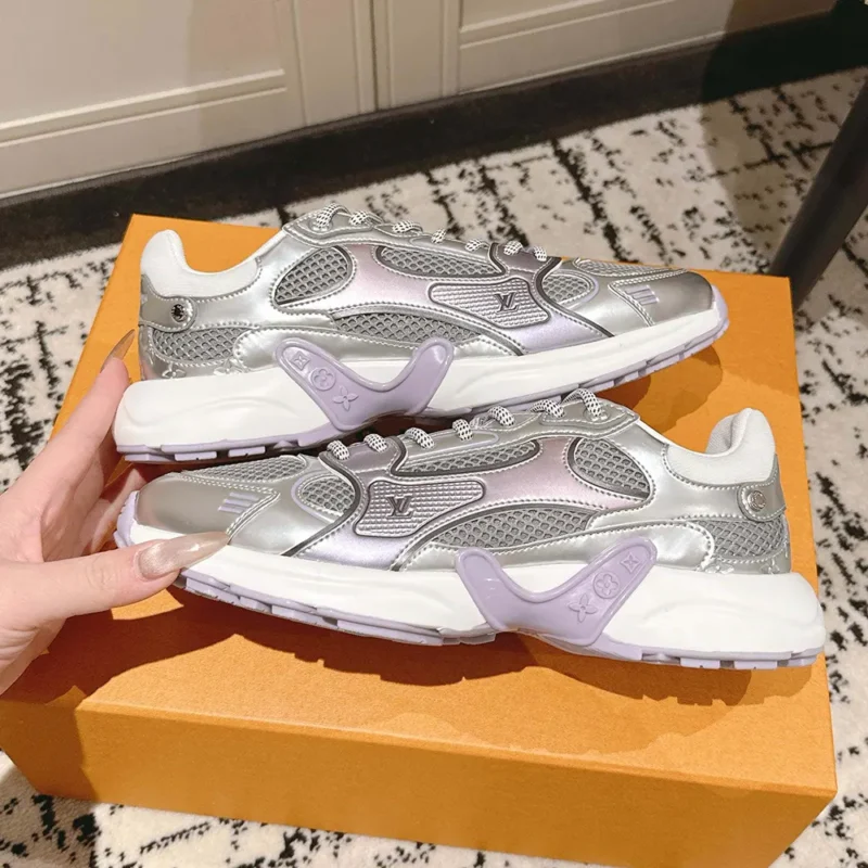 Louis Vuitton LV Unisex Olympia Sneaker-Purple 1AHOM6