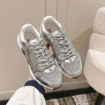 Louis Vuitton LV Unisex Olympia Sneaker-Silver 1AHOM6
