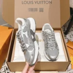 Louis Vuitton LV Unisex Olympia Sneaker-Silver 1AHOM6