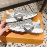 Louis Vuitton LV Unisex Olympia Sneaker-Silver 1AHOM6