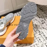 Louis Vuitton LV Unisex Olympia Sneaker-Silver 1AHOM6