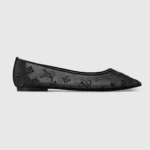 Louis Vuitton LV Women Gala Flat Ballerina-Black 1AIDR8