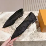 Louis Vuitton LV Women Gala Flat Ballerina-Black 1AIDR8