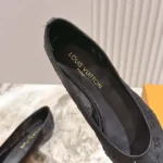 Louis Vuitton LV Women Gala Flat Ballerina-Black 1AIDR8