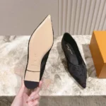 Louis Vuitton LV Women Gala Flat Ballerina-Black 1AIDR8