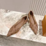 Louis Vuitton LV Women Gala Flat Ballerina-Brown 1AIFUI