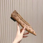 Louis Vuitton LV Women Gala Flat Ballerina-Brown 1AIFUI