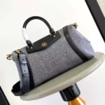 Louis Vuitton LV Women LV Biker MM in Lambskin Leather-Grey M14702