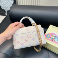 Louis Vuitton LV Women Nano Madeleine Embossed Grained Cowhide Leather M25596 (1)