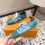 Louis Vuitton Women LV Sneakerina-Green 1AHNDY