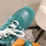 Louis Vuitton Women LV Sneakerina-Green 1AHNDY