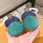 Louis Vuitton Women LV Sneakerina-Green 1AHNDY