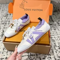 Louis Vuitton Women LV Sneakerina-Purple 1AIEP9 (1)