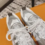 Louis Vuitton Women LV Sneakerina-Silver 1AHOJD