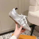 Louis Vuitton Women LV Sneakerina-Silver 1AHOJD