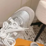 Louis Vuitton Women LV Sneakerina-Silver 1AHOJD