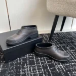 Chanel Women Caoutchouk CC High Rain Boots-Black