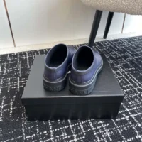 Chanel Women Caoutchouk CC High Rain Boots-Navy (1)
