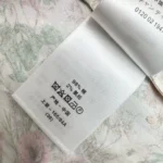 Dior Women Mid-Length Belted Shirtdress Cotton and Silk Poplin 557R71A3B50