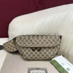 Gucci Men GG Canvas Large Belt Bag-804262FADUK
