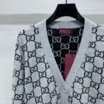 Gucci Men Reversible GG Wool Jacquard Cardigan ‎798157XKEJP1045