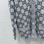 Gucci Men Reversible GG Wool Jacquard Cardigan ‎798157XKEJP1045